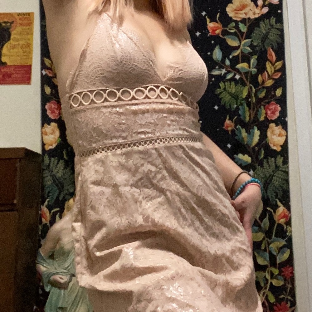 NWOT Victoria’s Secret Satin & Lace Slip Dress 💖